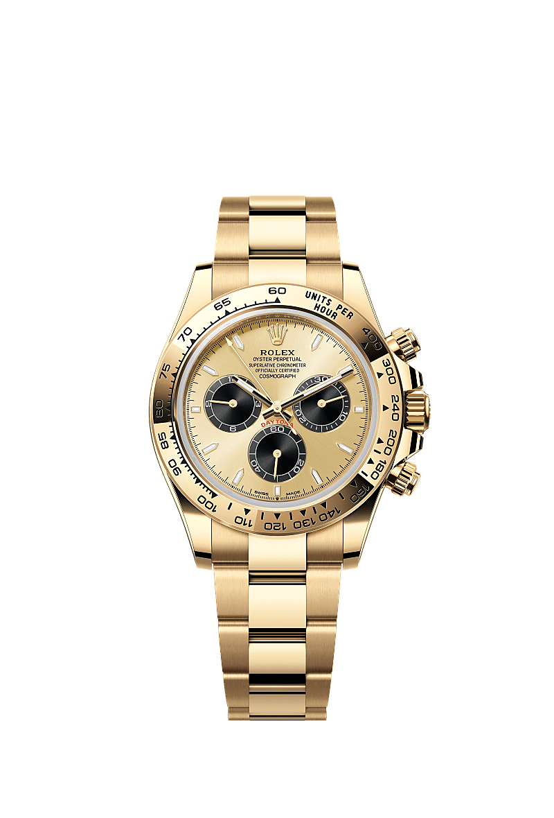 Rolex Cosmograph Daytona Golden and bright black Oyster, 40 mm, yellow gold 126508